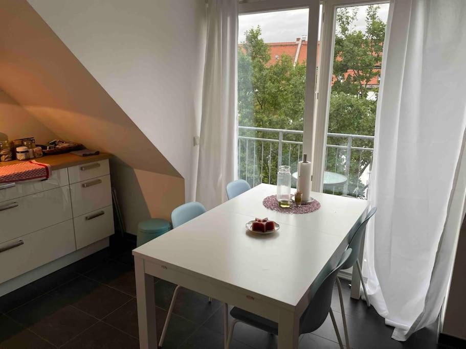 Loft Mit 2 Terrassen - Ruhig&Sonnig Apartment ไลป์ซิก ภายนอก รูปภาพ