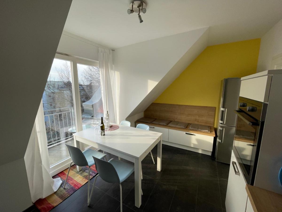 Loft Mit 2 Terrassen - Ruhig&Sonnig Apartment ไลป์ซิก ภายนอก รูปภาพ