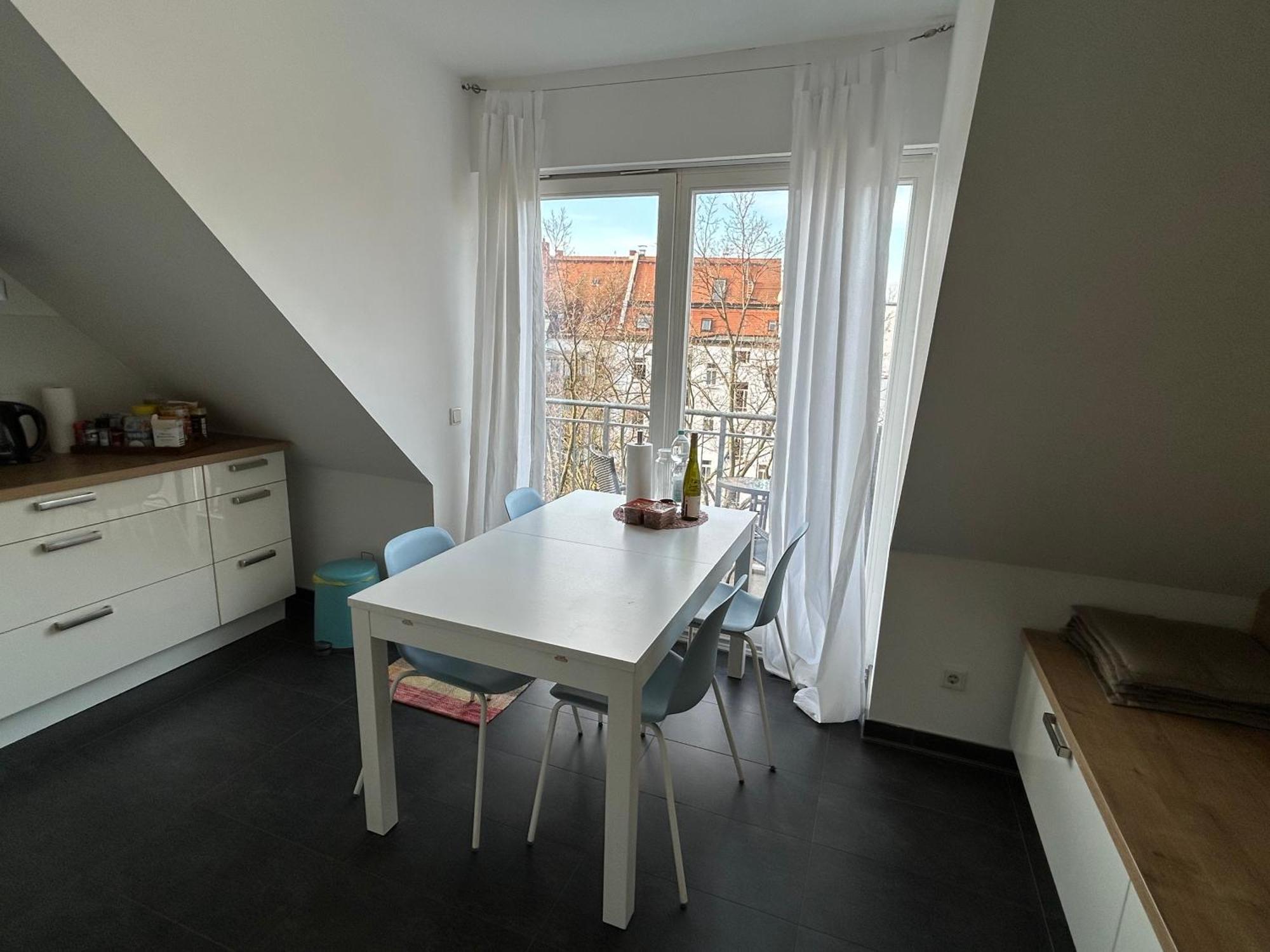 Loft Mit 2 Terrassen - Ruhig&Sonnig Apartment ไลป์ซิก ภายนอก รูปภาพ